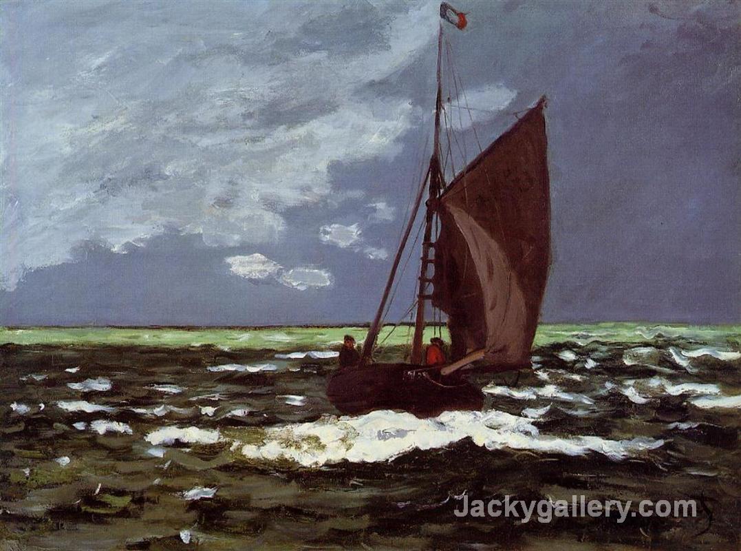 Stormy Seascape by Claude Monet paintings reproduction